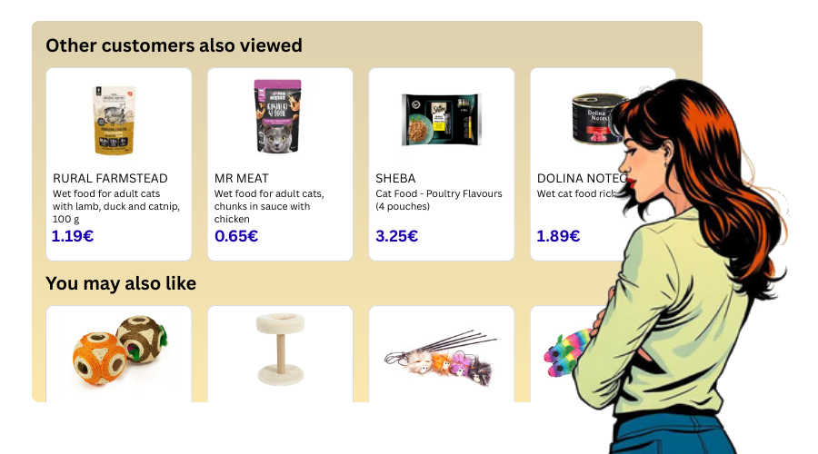 A product recommendations