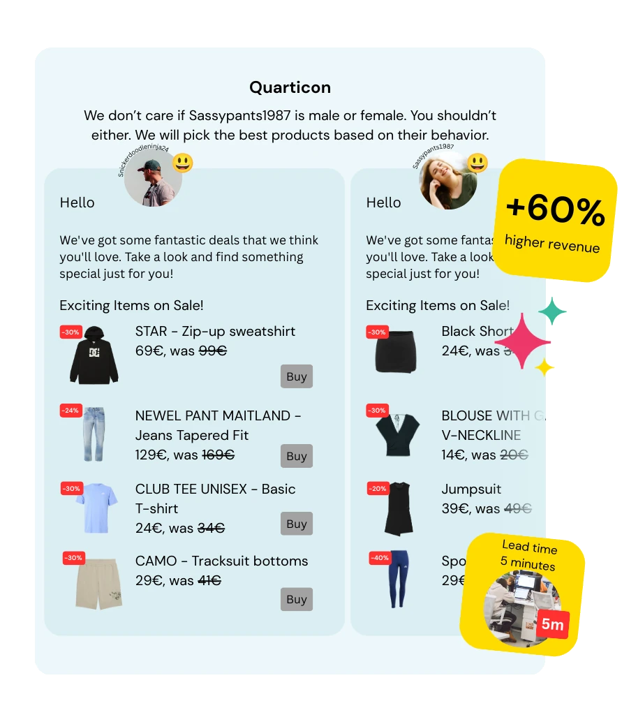 quarticon-product-recommendations-in-emails