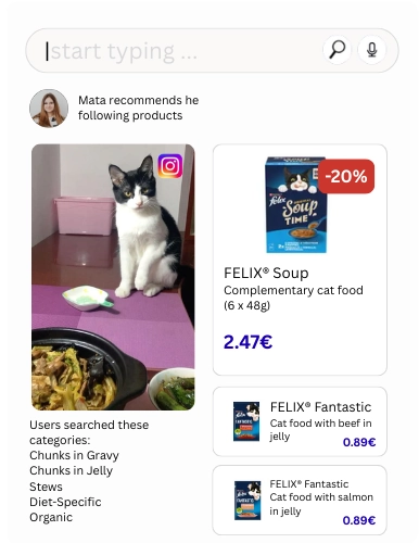 Social Storefront Search Picks